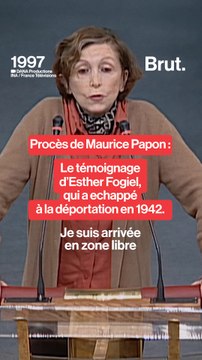 Le procès de Maurice Papon