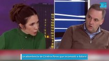 La advertencia de Cristina Pérez que incomodó a Adorni
