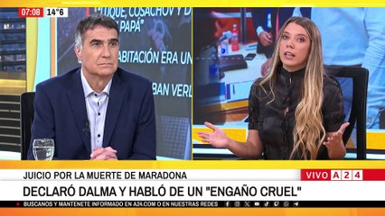 🔴 MUERTE DE MARADONA: DECLARÓ DALMA Y HABLÓ DE UN "ENGAÑO CRUEL"