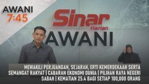 AWANI 7:45 [16/4/2025] – Mewakili perjuangan, sejarah, erti kemerdekaan serta semangat rakyat | Cabaran ekonomi dunia | Pilihan Raya Negeri Sabah | Kematian 25.4 bagi setiap 100,000 orang