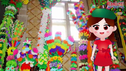 Wielkanoc dla dzieci 🐰 Kazio i Tradycje Wielkanocne [Film edukacyjny dla dzieci] Kamlotki