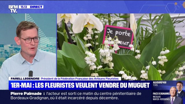 Les fleuristes demandent à pouvoir faire travailler leurs salariés le 1er mai pour vendre du muguet