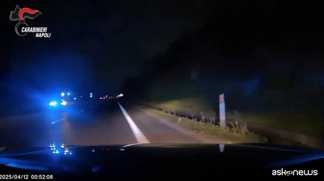 Giugliano: fuga in contromano per 10 km, arrestato dai Carabinieri