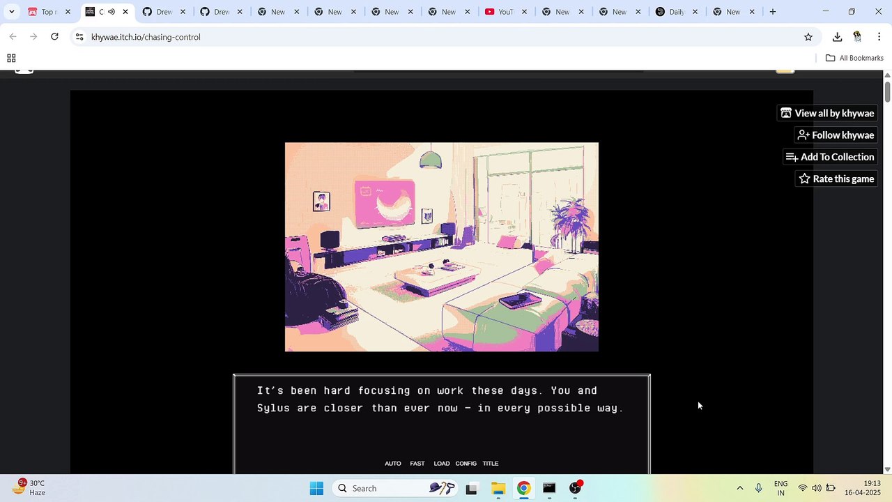 Chasing Control - Gameplay (itch.io) - video Dailymotion