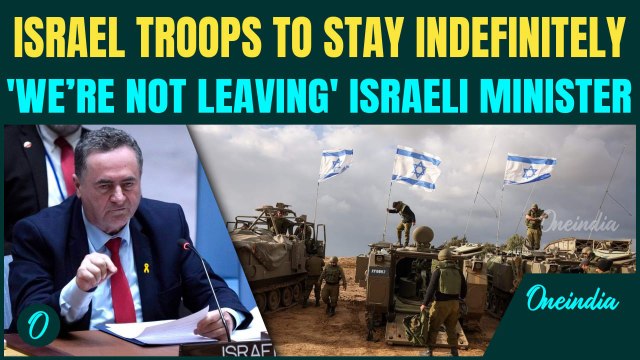 Israel Declares INDEFINITE Military Stay In Gaza, Lebanon & Syria| 'Protecting Settlers' the goal