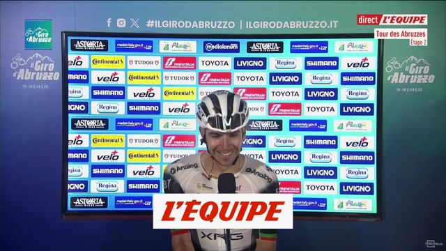 I. Oliveira : « Content d'avoir pu saisir ma chance » - Cyclisme - Tour des Abruzzes