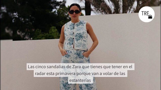 Las cinco sandalias de Zara que tienes que tener en el radar esta primavera porque van a volar de las estanterías