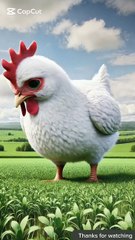 Hen saves chicks life