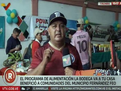 Táchira | Familias del municipio Fernández Feo fueron beneficiadas con distribución de combos proteicos