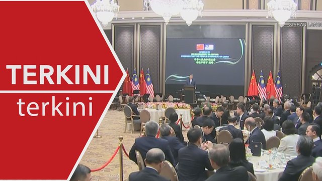 [TERKINI] Majlis Makan Malam antara delegasi China dan Malaysia