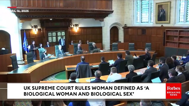 UK Supreme Court Rules Woman Defined As 'Biological Woman'—Not Including Trans Women