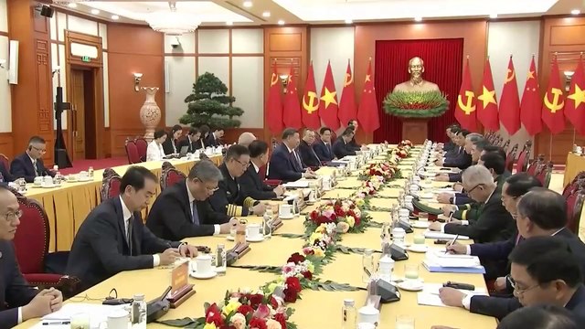 Vietnam y China firman 45 acuerdos de cooperación durante la visita de Xi Jinping