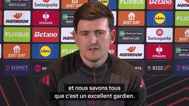 Man. United - Maguire : Nous savons tous qu'Onana est un excellent gardien