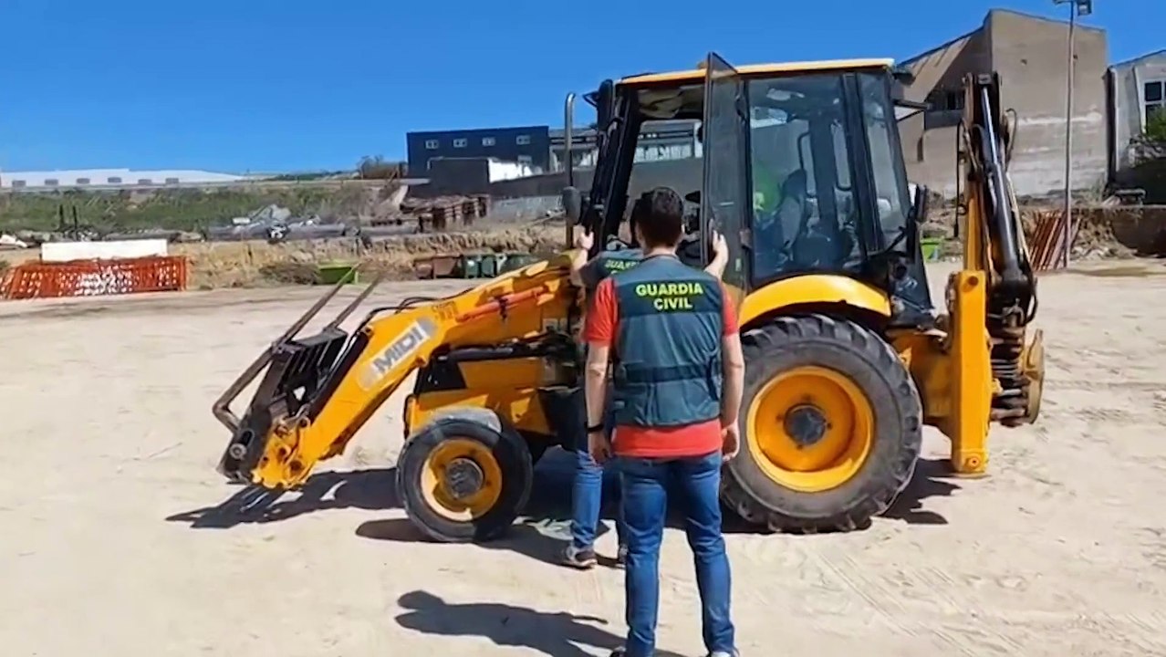 Detenido por estafar 18.000 euros en la compra de una excavadora en Valladolid