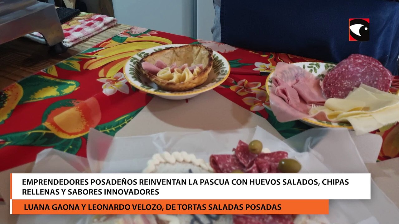 Emprendedores Posadeños reinventan la pascua con huevos salados, chipas rellenas y sabores innovadores
