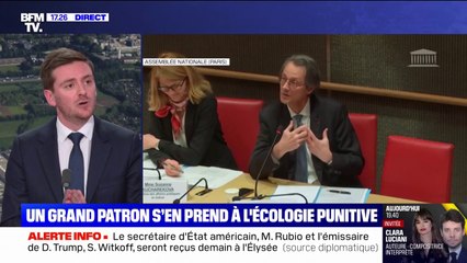 Safran veut boycotter les villes "Les Écologistes": "L'écologie est un des principaux freins à la réindustrialisation de la France", affirme Alexandre Loubet (RN)