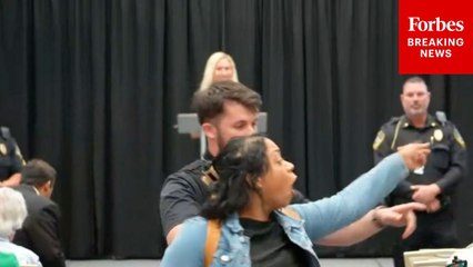 Protesters Disrupt Marjorie Taylor Greene's Town Hall, Leading To Police Action