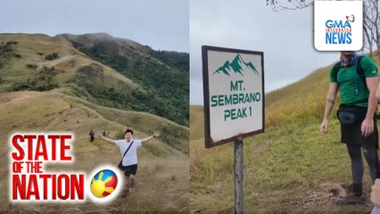 Beginner-friendly hike sa Mt. Sembrano, swak na outing para sa magbabarkada | SONA