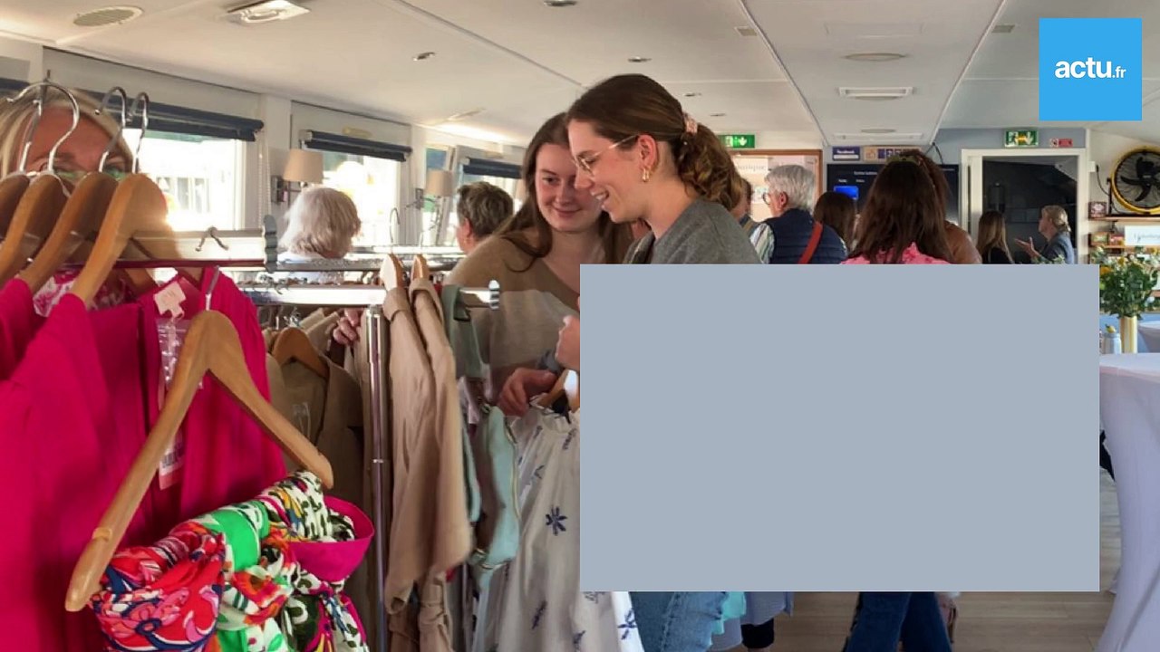 Vente de vêtements sur le Sablésien