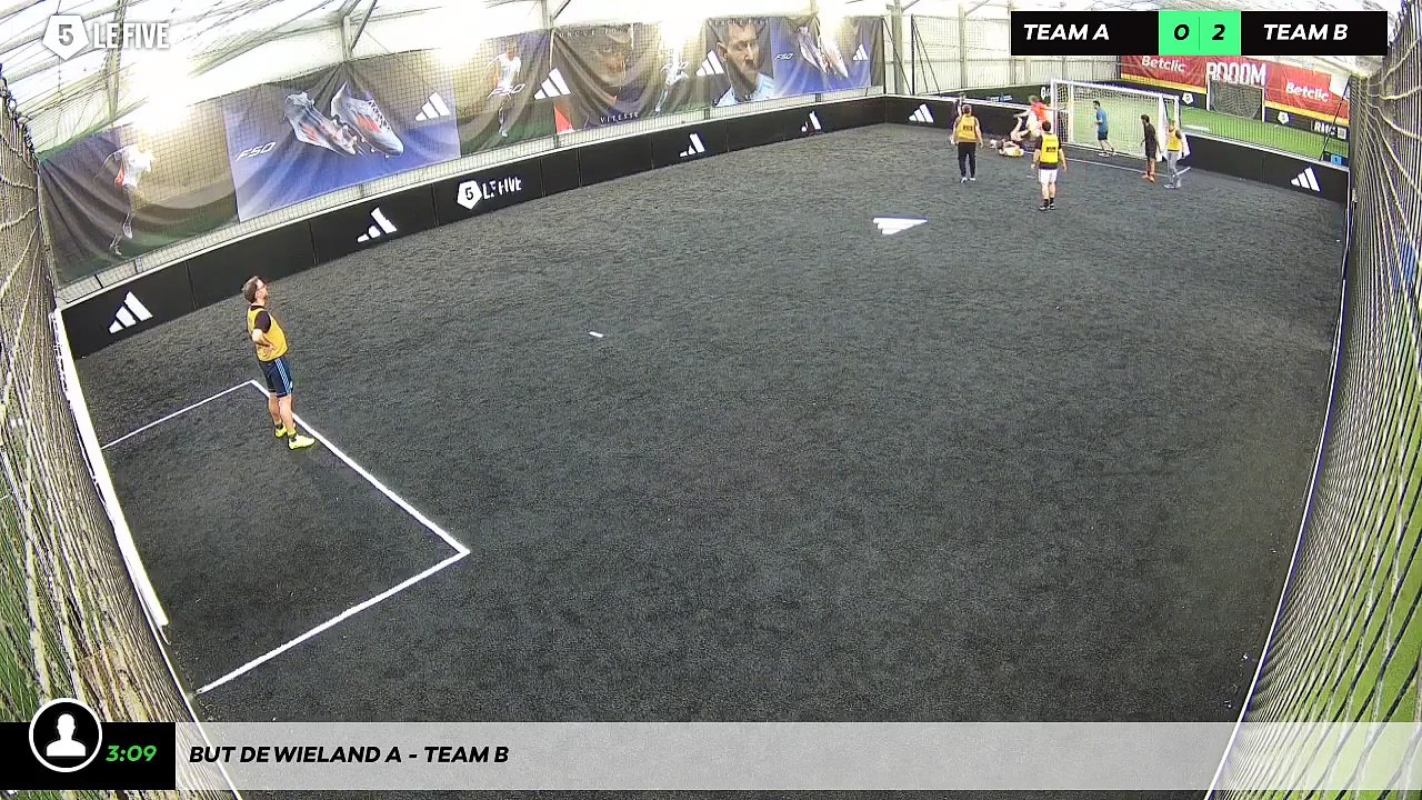 But de Wieland A - Team B