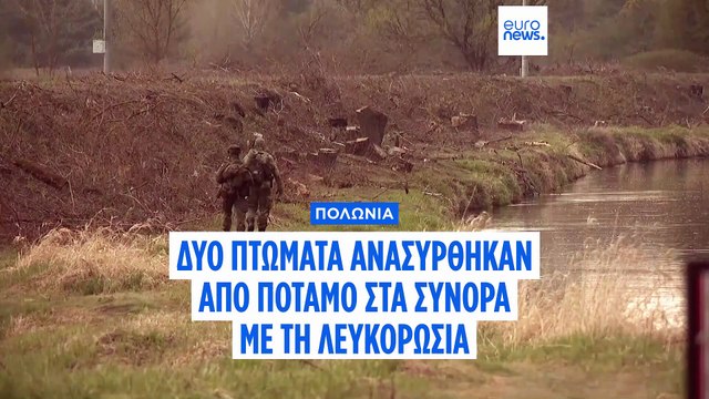 Δύο σοροί που πιστεύεται ότι είναι μετανάστες ανασύρθηκαν από ποταμό στα σύνορα Πολωνίας-Λευκορωσίας
