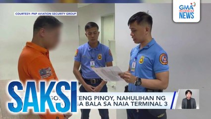 Saksi: (Part 1) Nahulihan ng baril sa NAIA; Tumaob na dredging vessel; Sitwasyon sa pantalan, bus terminal at NLEX