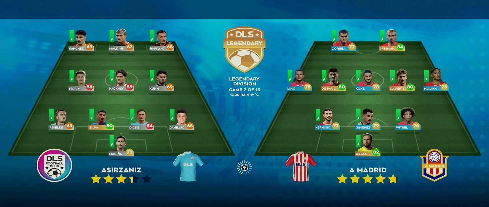 DREAM LEAGUE SOCCER - ASIRZANIZ VS ATHLETICO MADRID