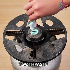 Make your portable gas stove shine again