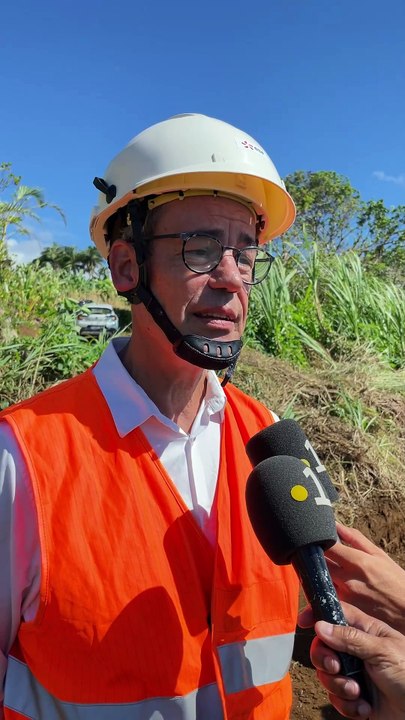 Dominique Charzat explique l'opération d'EDF Réunion