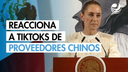 Sheinbaum reacciona al boom de los anuncios de proveedores chinos por TikTok