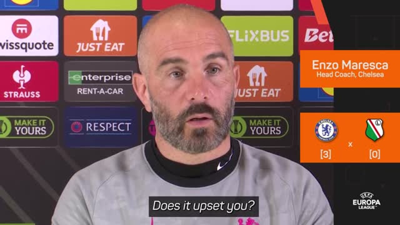 “I’m just focused on the game” – Maresca unfazed by boos from fans