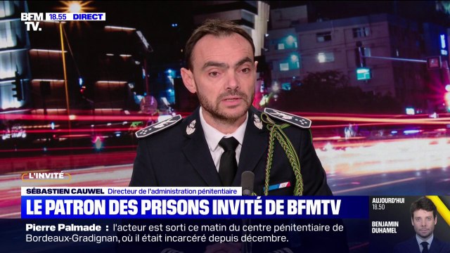 Prisons attaquées: Mon rôle est de faire en sorte qu'il n'y ait pas une étape d'après , affirme Sébastien Cauwel, directeur de l'administration pénitentiaire