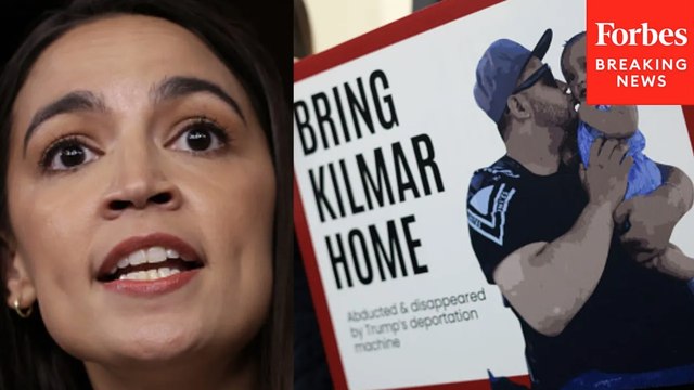 'It Is Criminal': AOC Demands Release Of Wrongfully Deported Man Kilmar Abrego Garcia
