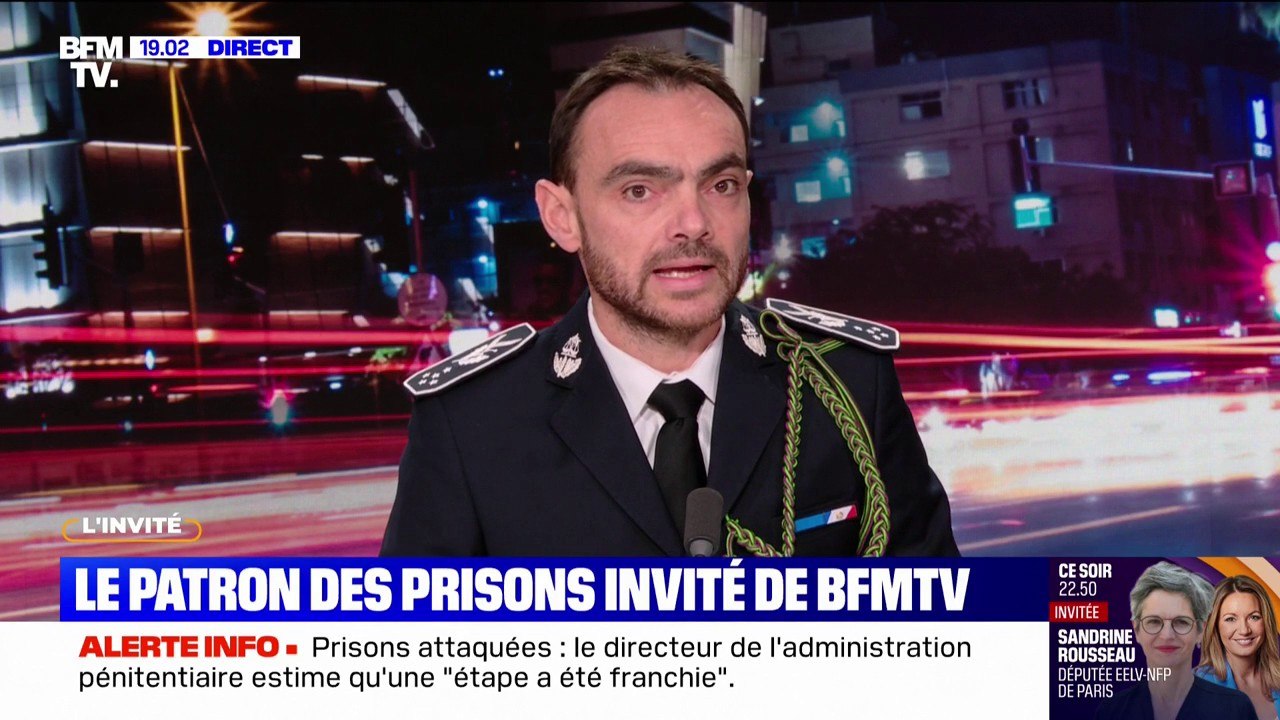 Construction de prisons de haute sécurité: "Il y a une forme d'inquiétude de la part de certains" narcotrafiquants, affirme le directeur de l'administration pénitentiaire