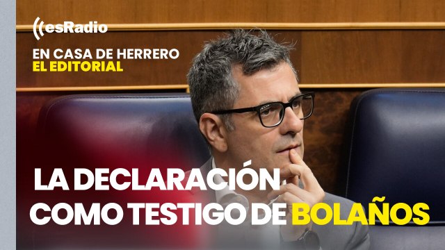 Editorial Leticia Vaquero: Bolaños se desvincula de la contratación de la asesora de Begoña Gómez