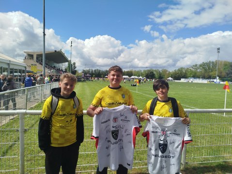 Rugby : jour de fête à Grenade pour le retour de François Cros et l'entraînement du Stade Toulousain