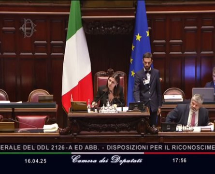 Calderoli - Ora in Aula alla Camera il mio intervento in replica sul ddl Montagna (16.04.25)