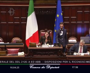 Calderoli - Ora in Aula alla Camera il mio intervento in replica sul ddl Montagna (16.04.25)