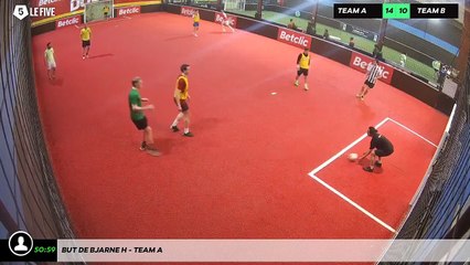 But de Bjarne H - Team A