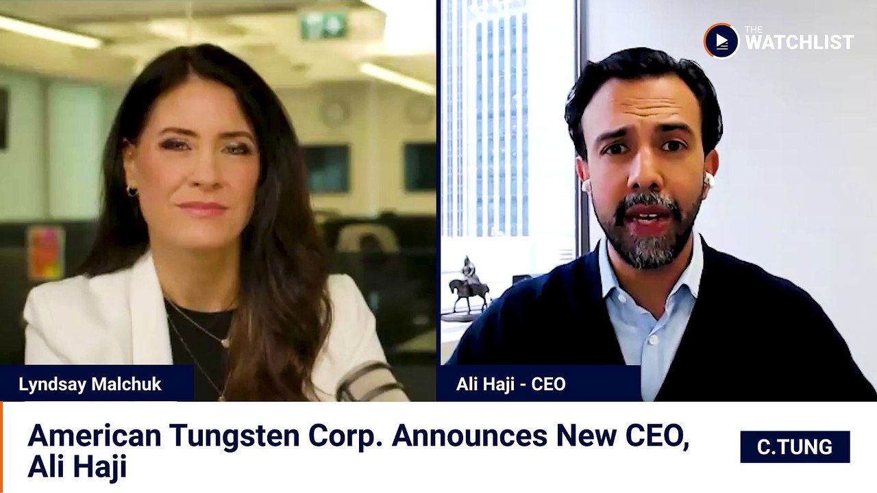American Tungsten Corp. Announces New CEO, Ali Haji