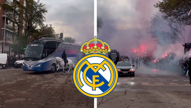 Champions League: Real Madrid llega al Santiago Bernabéu y así lo reciben sus fans