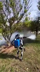 Des robots utilisés pour pulveriser des pesticides dans les champs