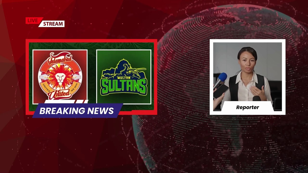 PSL 2025 ISLAMABAD  VS MULTAN MATCH NEWS