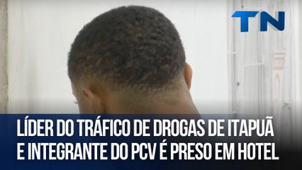 Líder do tráfico de drogas de Itapuã e integrante do PCV é preso em hotel