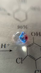 Des réactions chimiques dans une goutte d'eau