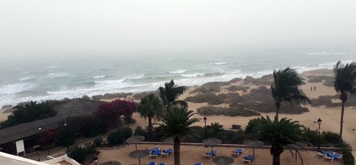 Calima Saharastaub 12/24 Costa Calma Fuerteventura