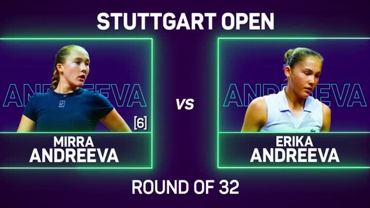 Mirra Andreeva finally beats her big sister