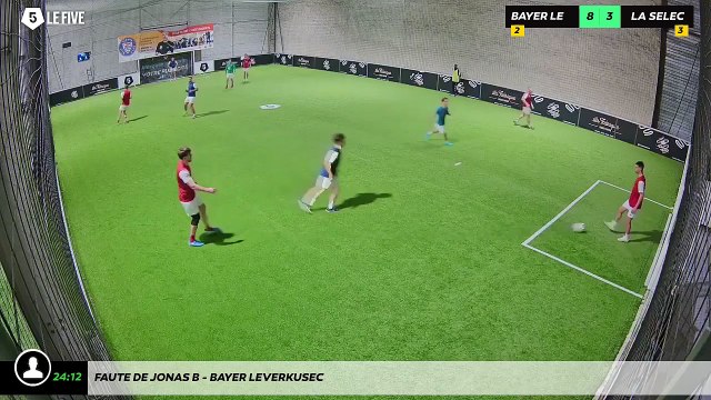 Faute de Jonas B - Bayer Leverkusec