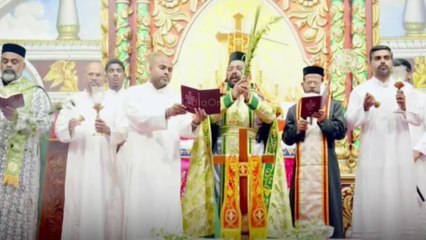 ബഹ്റൈൻ സെന്റ് പീറ്റേഴ്സ് യാക്കോബായ സുറിയാനി പള്ളിയിൽ ഓശാന പെരുന്നാൾ ആചരണം നടന്നു