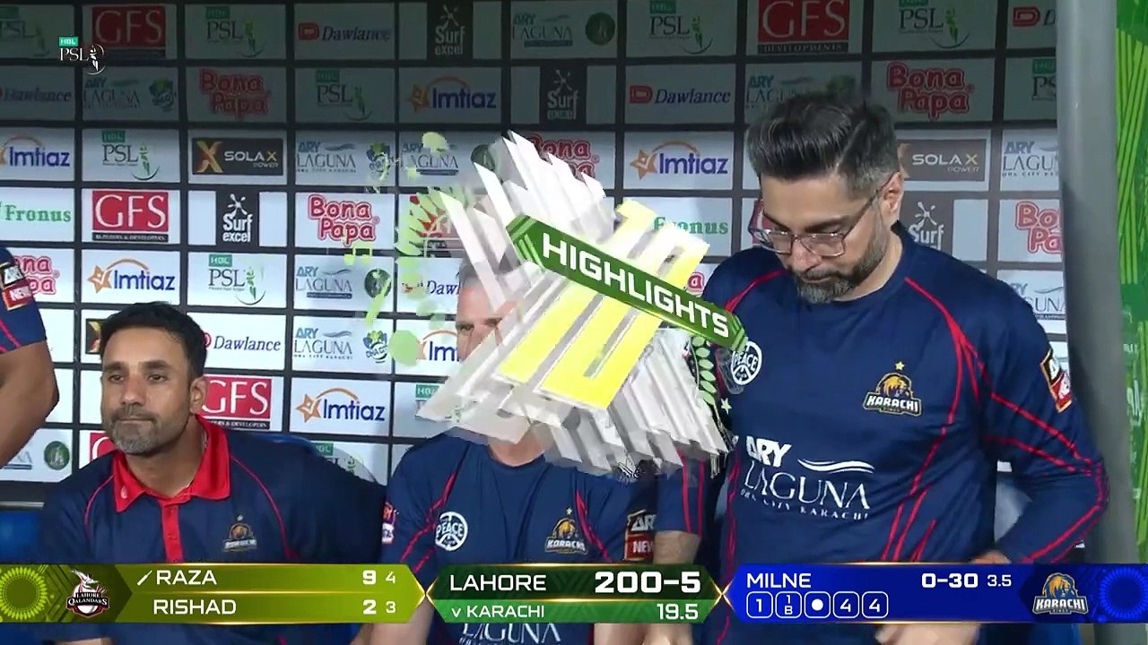 LQ vs KK Highlights - 6th Match PSL 2025